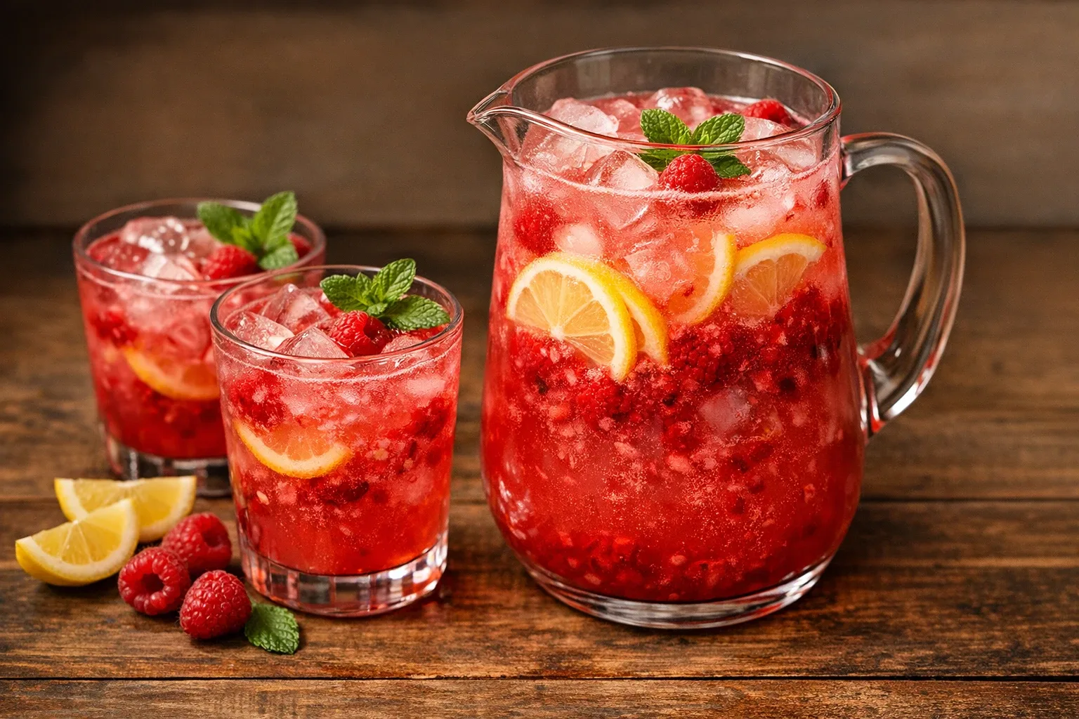 Raspberry Fresh Lemonade