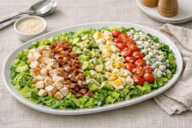 Classic Cobb Salad with Creamy Dressing