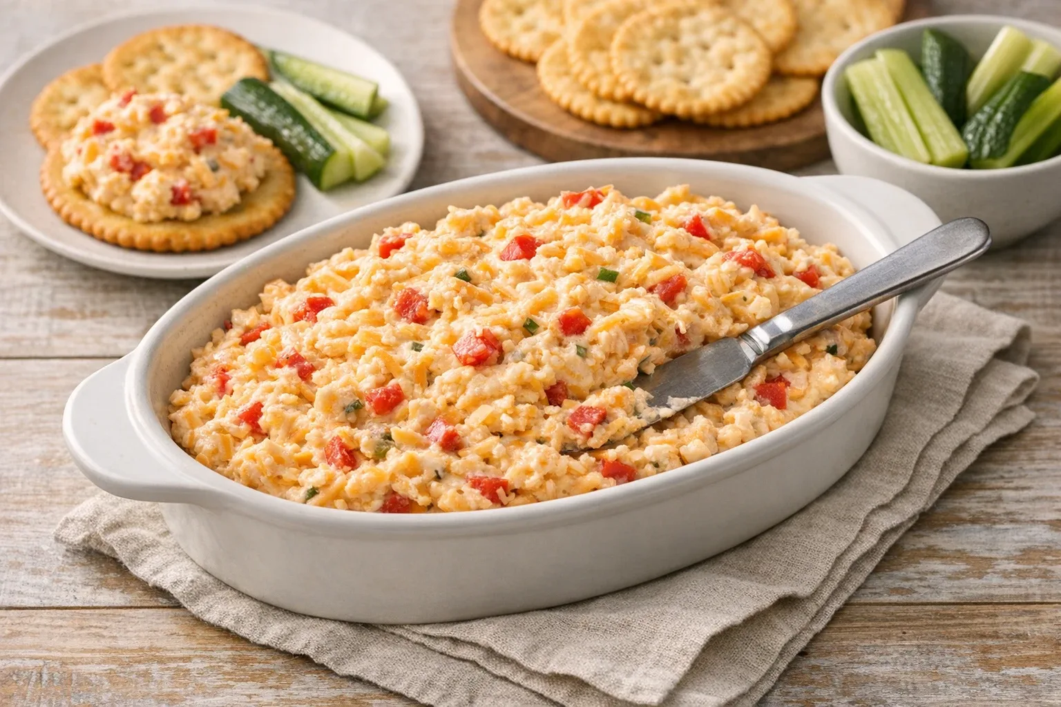 Easy Classic Southern Pimento Cheese Spread