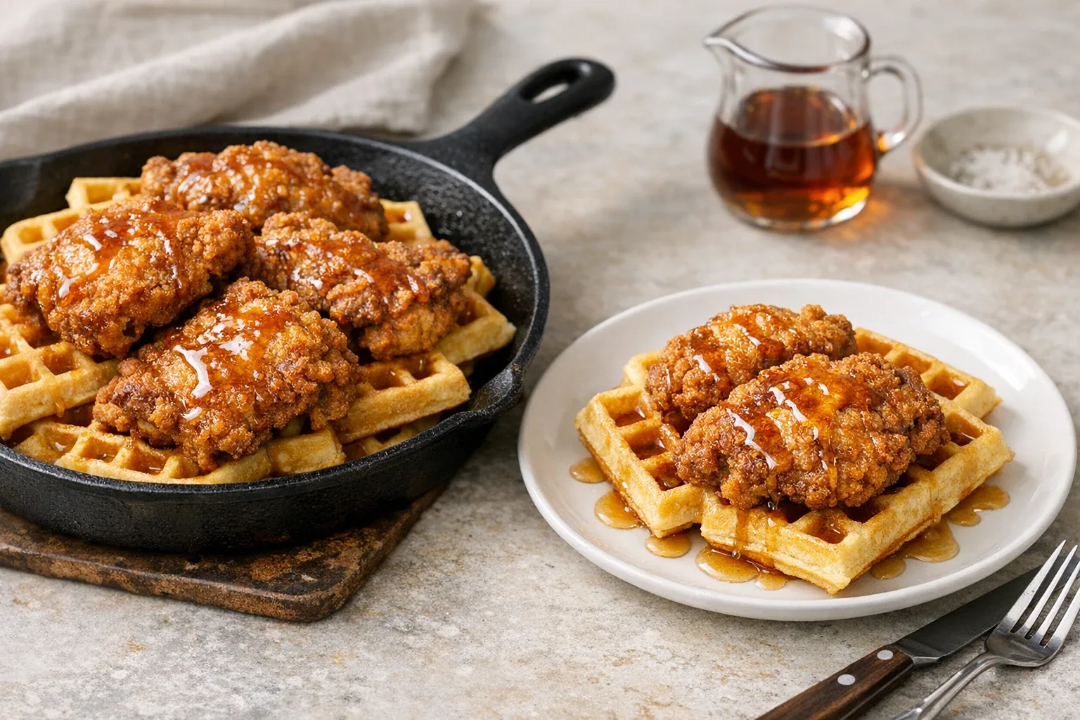 Classic Chicken and Waffles