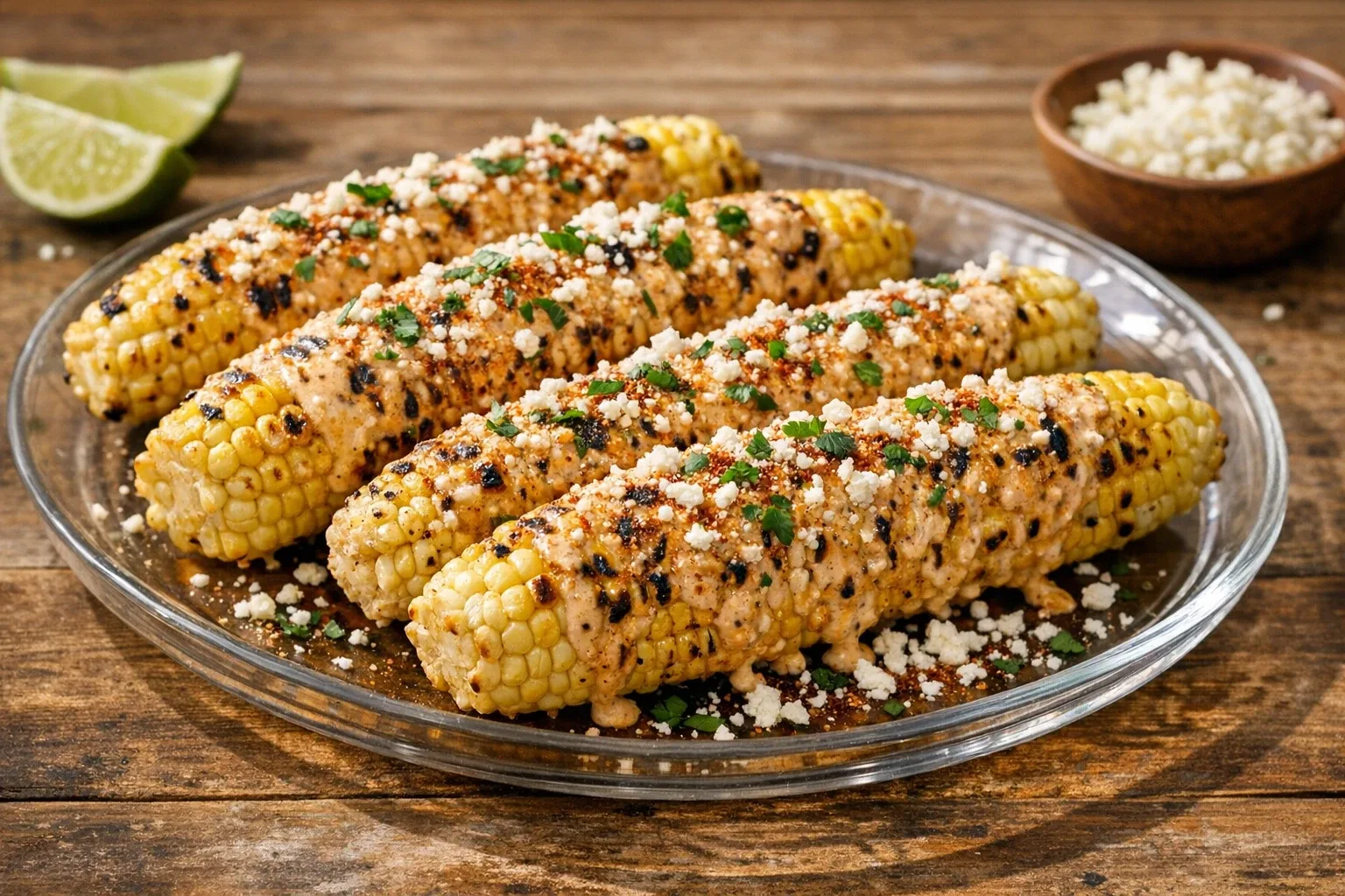 Grilled Mexican Street Corn with Creamy Chipotle Sauce