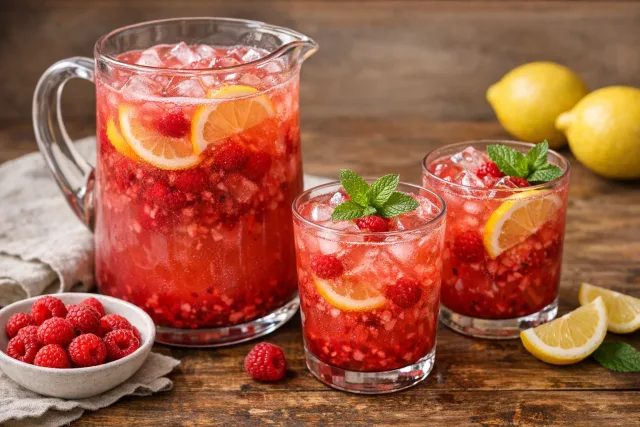 Raspberry Fresh Lemonade