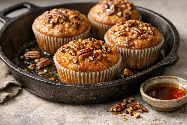 Maple Pecan Breakfast Muffins