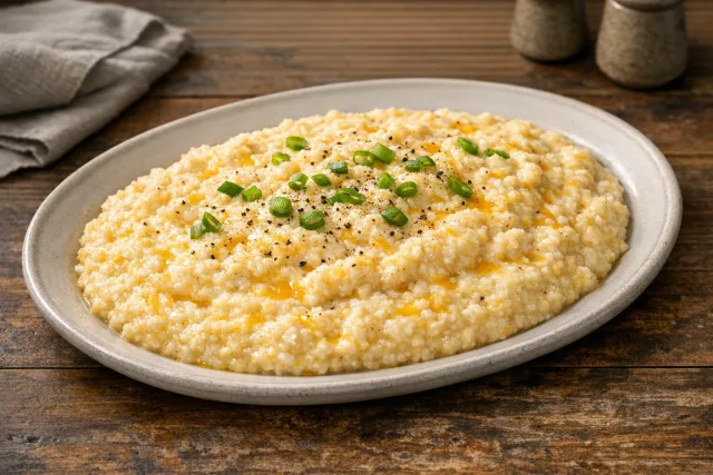 Classic Southern Buttermilk Cheese Grits