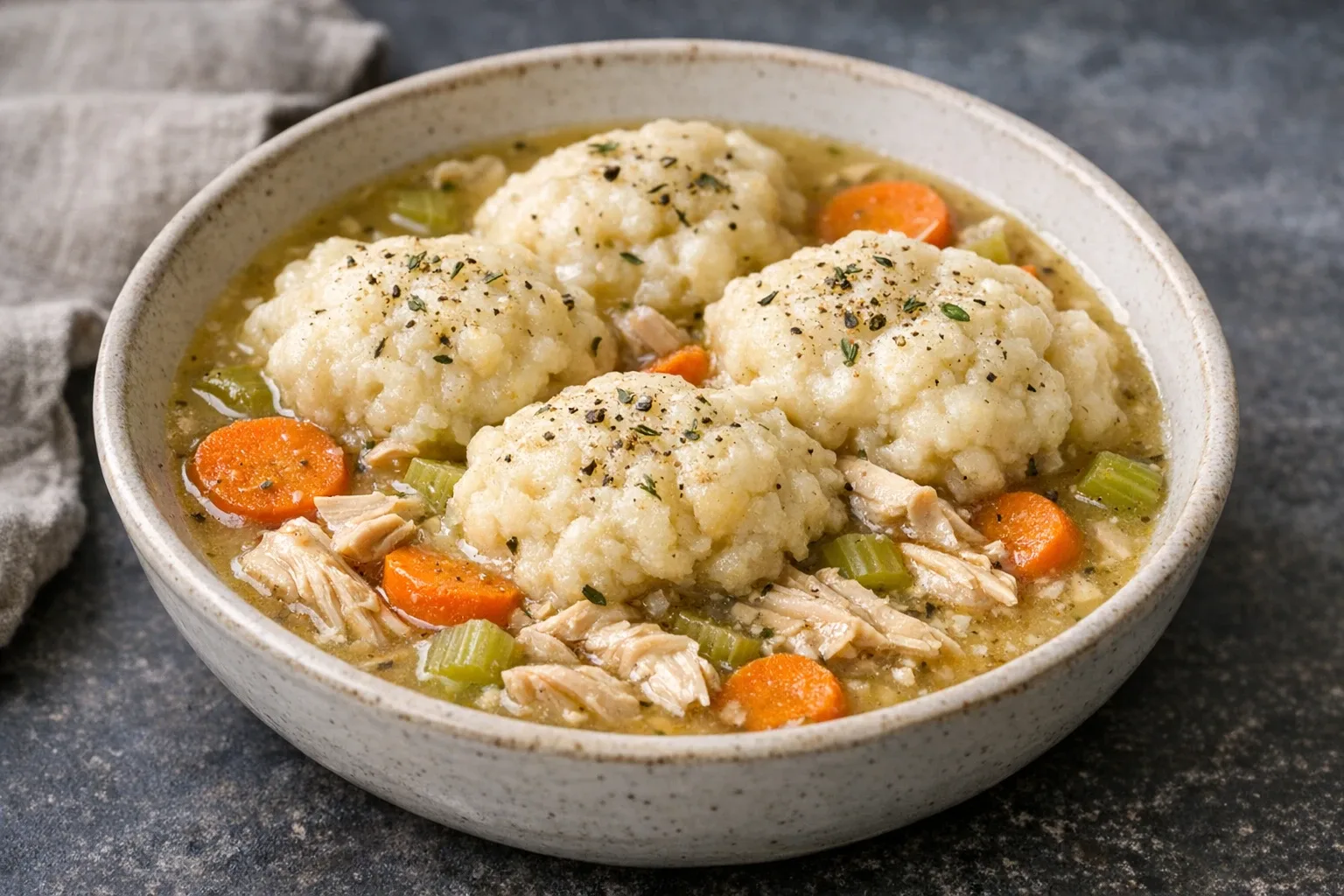 Classic Homestyle Chicken and Dumplings