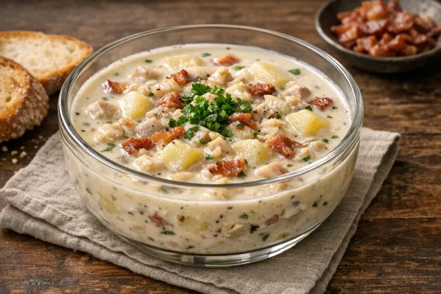 Classic New England Clam Chowder