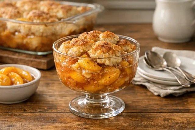 Southern Style Peach Cobbler