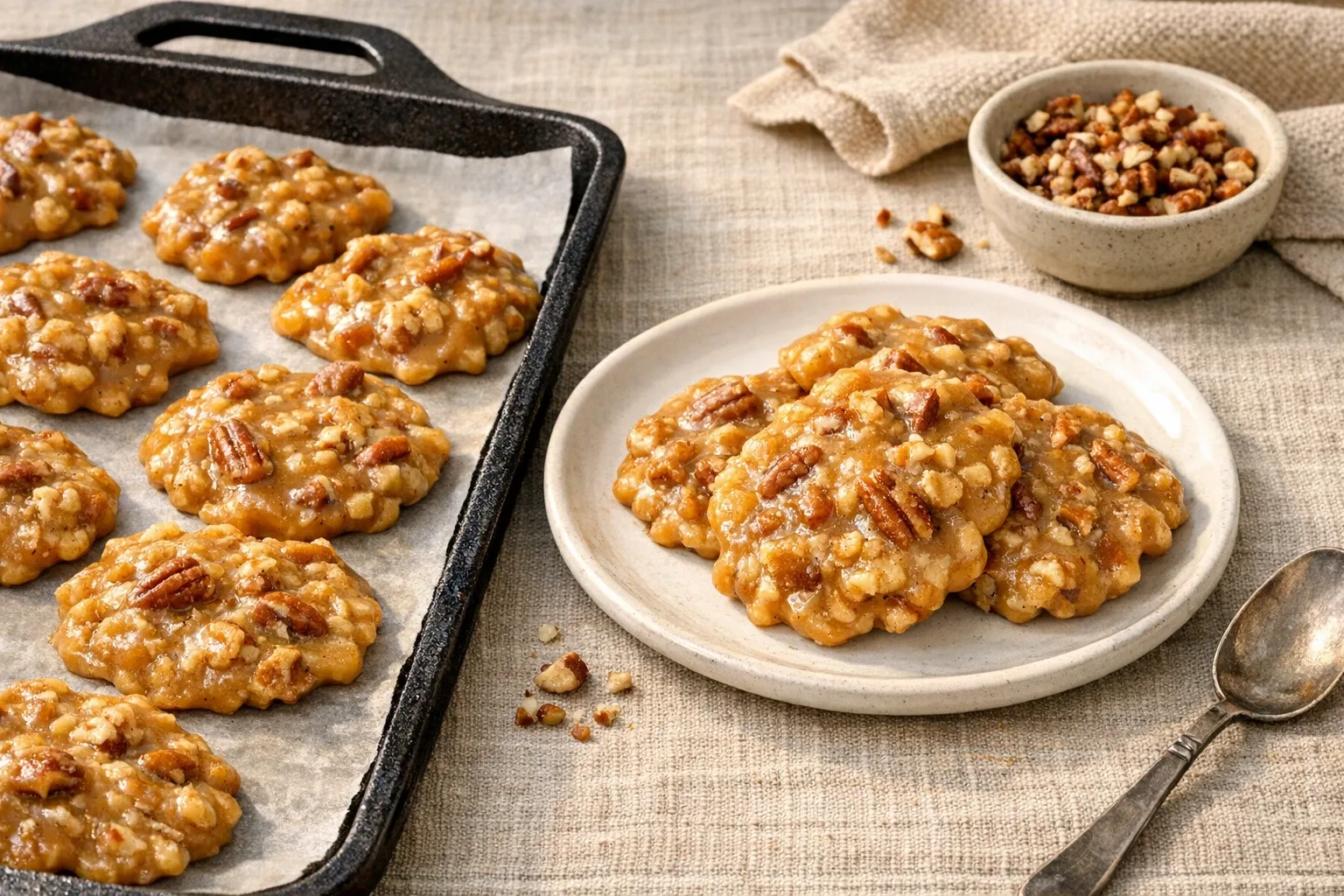 Classic Southern Pecan Praline Candy