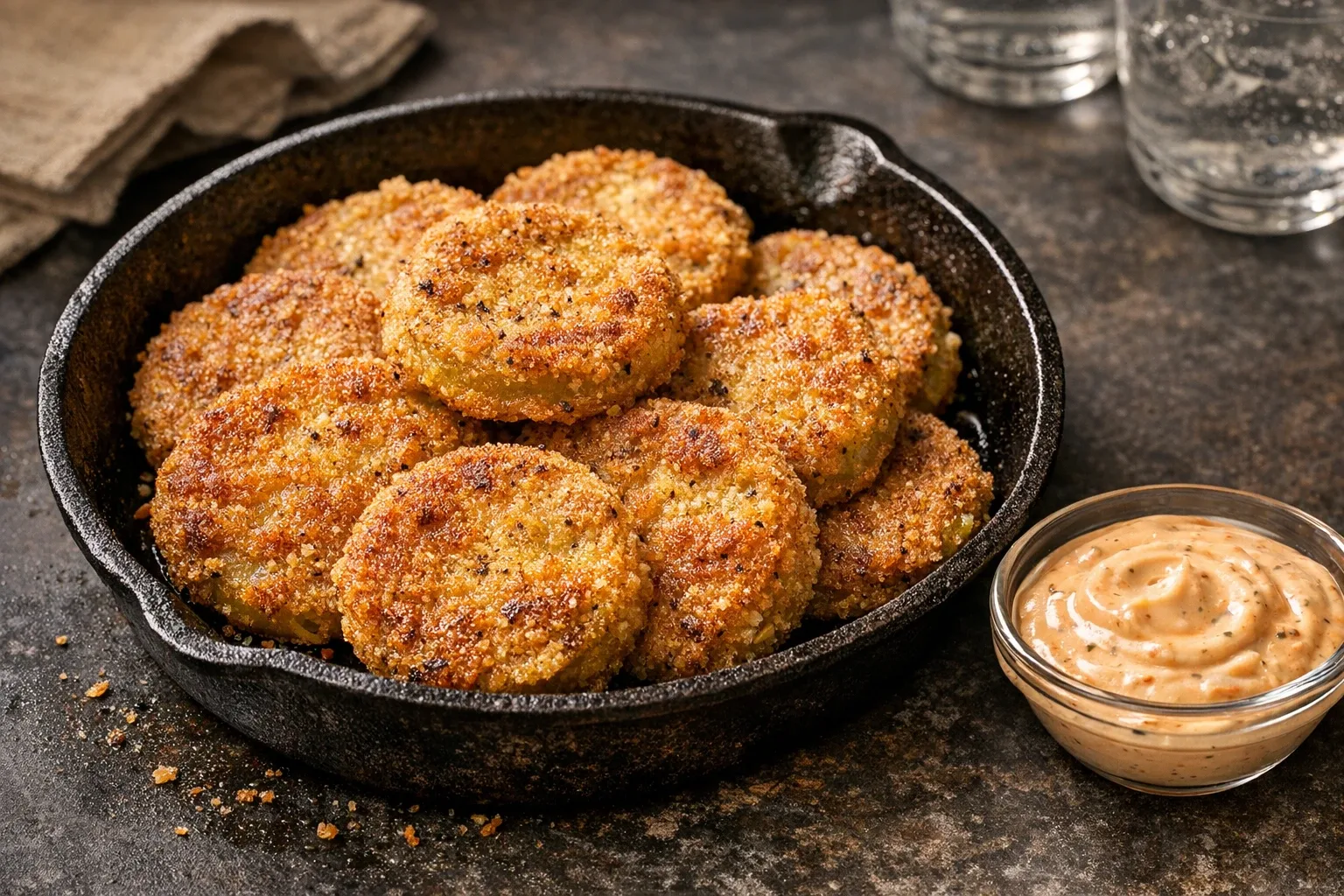 Southern Style Fried Green Tomatoes