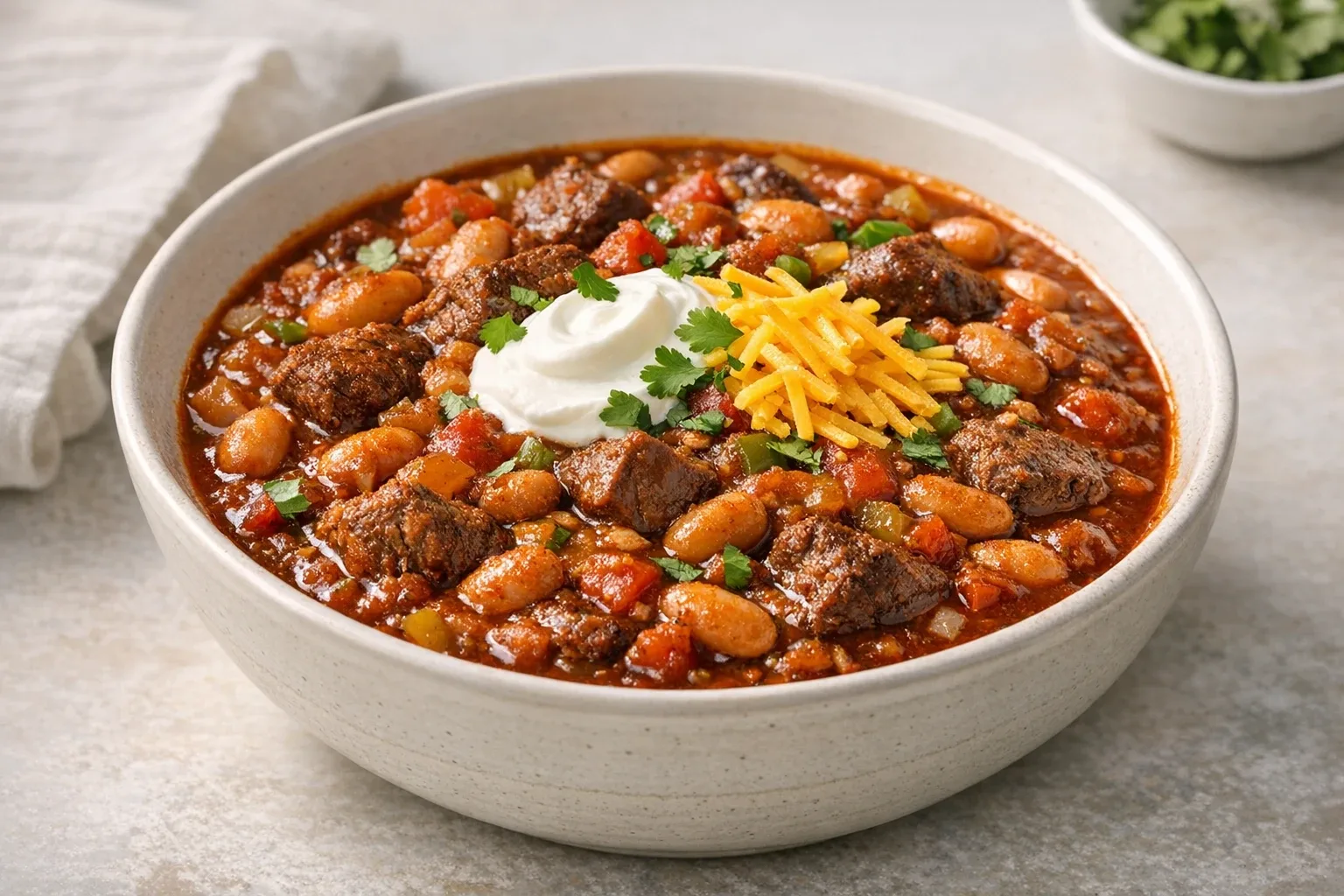 Pressure Cooker Southern-Style Beef and Pinto Bean Chili