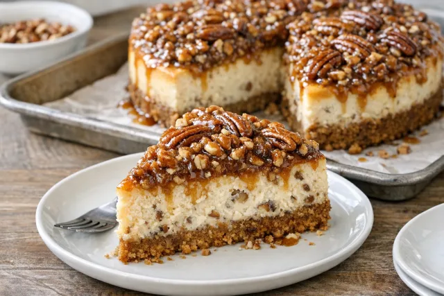 Southern-Style Pecan Pie Cheesecake