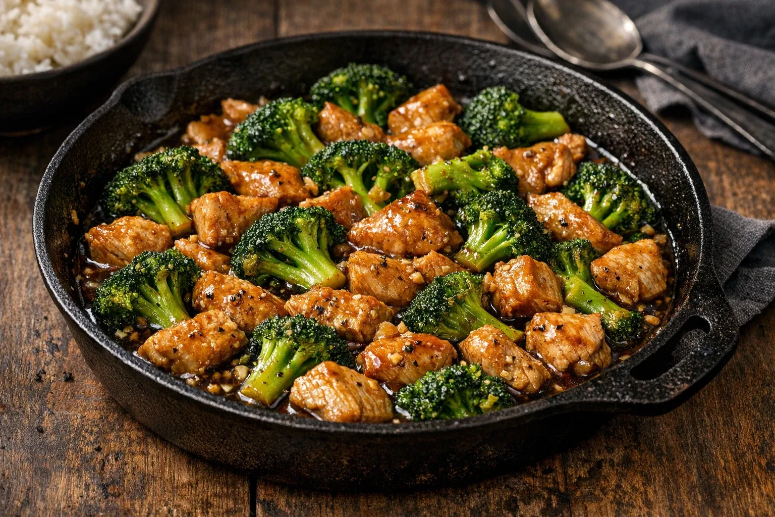 Quick & Easy Chicken and Broccoli Stir Fry