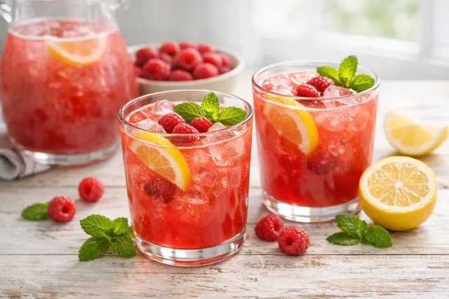 Refreshing Raspberry Fresh Lemonade