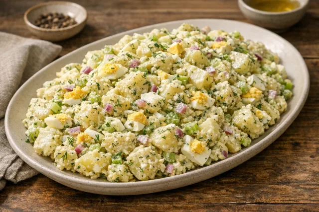 No-Cook Classic American Potato Salad