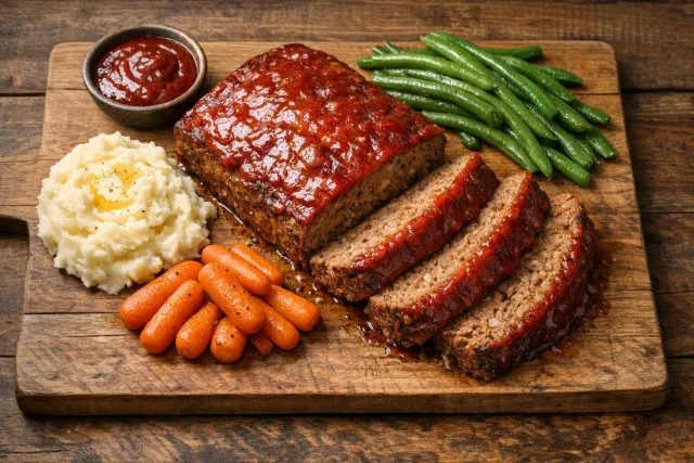 Classic Meatloaf with Tangy Tomato Glaze