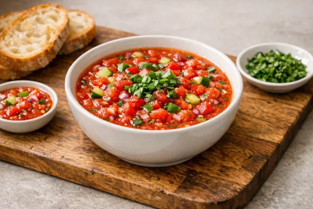 Chilled Southern Tomato Gazpacho