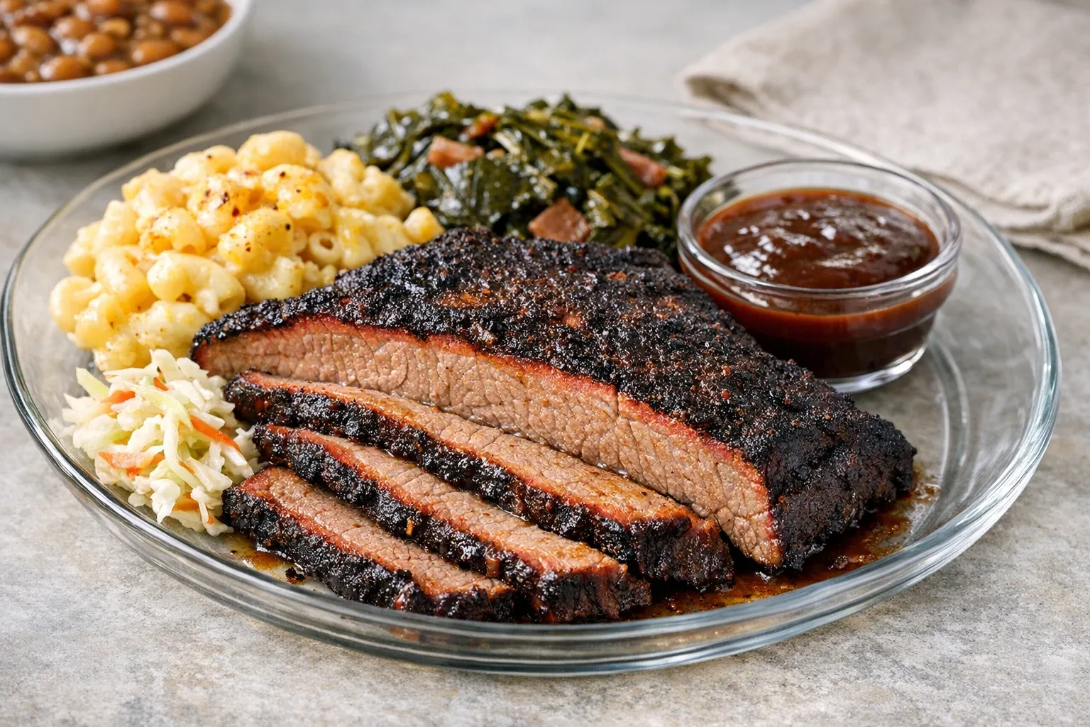 Southern-Style Smoky Grilled Beef Brisket with Spicy Rub