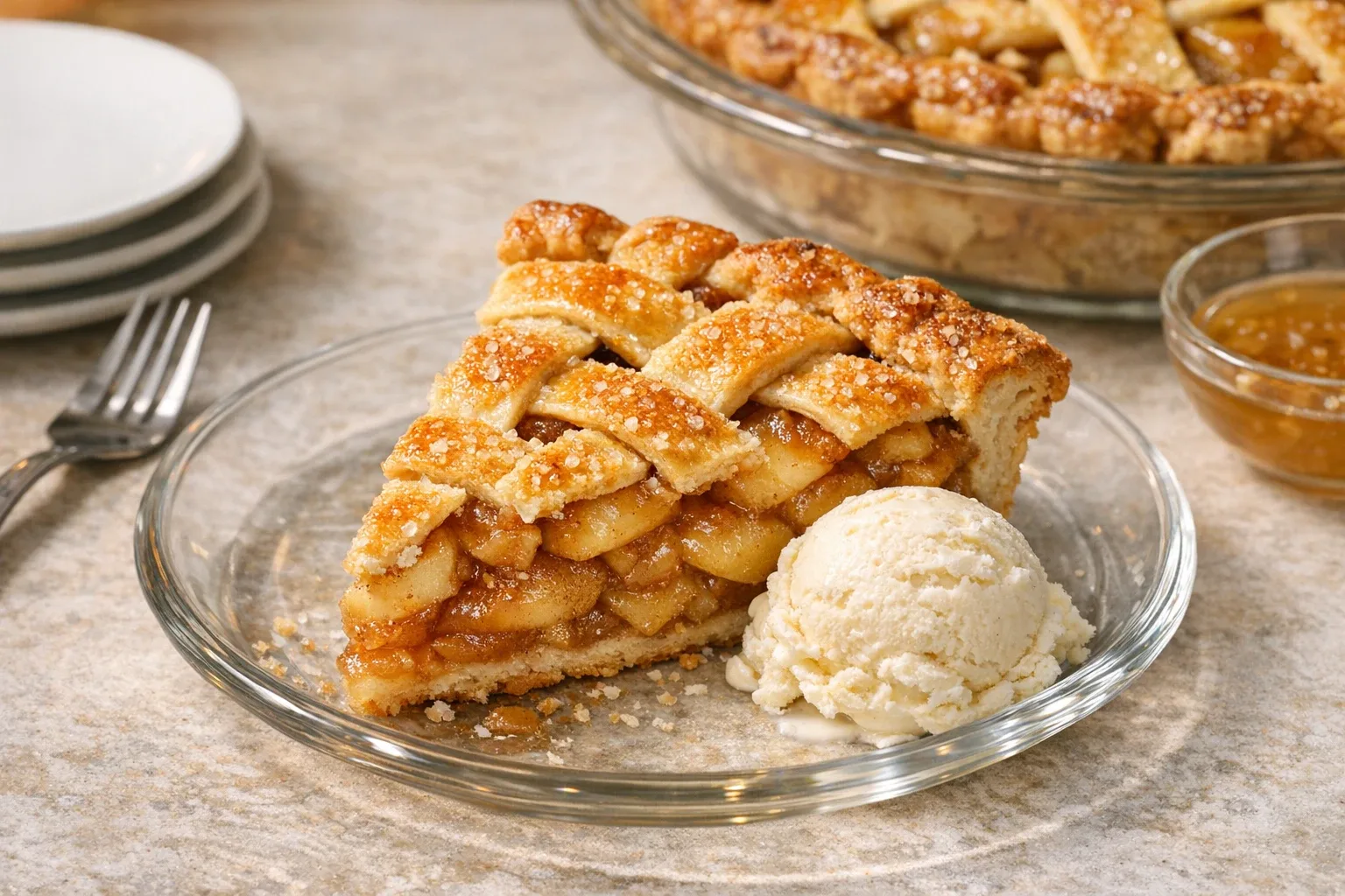 Homestyle Baked Classic Apple Pie